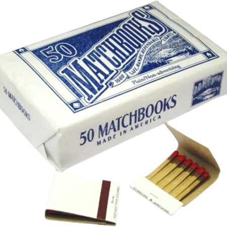 touch 50 matchbooks
