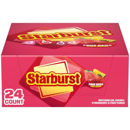 Starburst Fruit chews Fav Reds 24ct