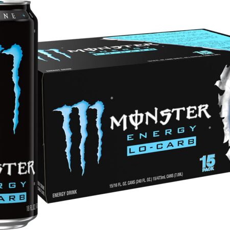 Monster Energy LO-CARB, 16oz,24ct