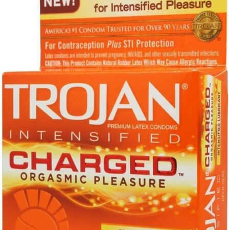 TROJAN CHARGED condom 6ct