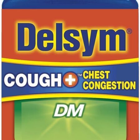 Delsym cough+chest syrup cherry flvr 180ml each