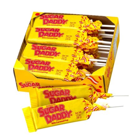 Delicious Suger Daddy Milk Caramel Pop 24ct 1.15kg