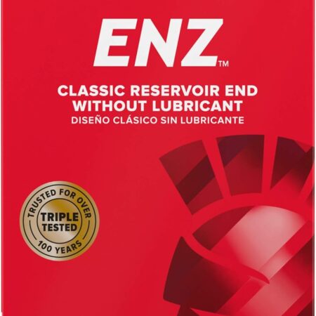 TROJAN ENZ non lubricated red condom 6ct