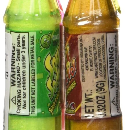 Sour Soda pop sour candy powder 12ct