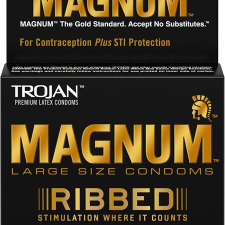 TROJAN magnum thin L condom 6ct
