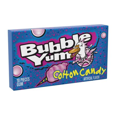 Bubble Yum cotton candy artificial flavor 18ct