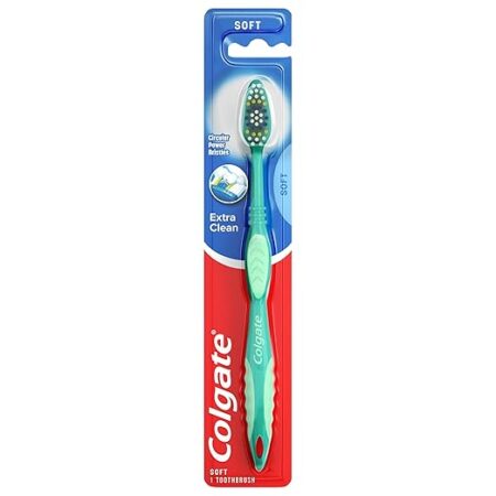 Colgate Extra Clean Soft Bulk Toothbrushes for Travel