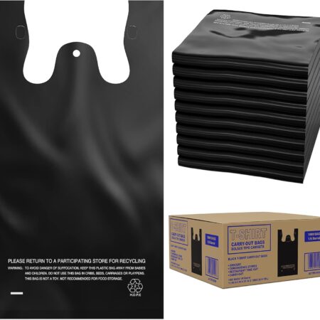Think Green 1/8 Black Bags 1000 ct