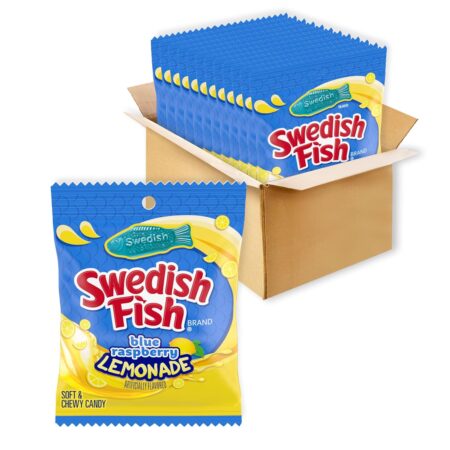 Swedish Fish Blue Raspberry Lamonade each