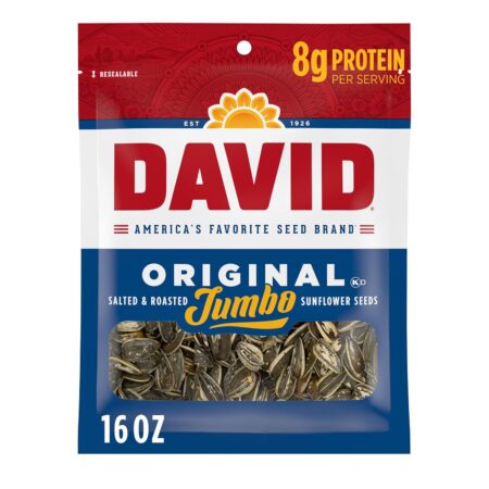 David Orignal sunflower seeds jumbo 149g each
