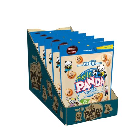 Meiji hello panda vanilla 7oz