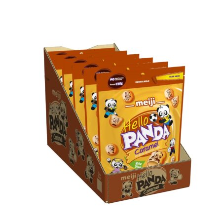 Meiji hello panda Caramel 6ct 7oz case