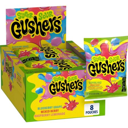 Gushers flavour super soure 8pk