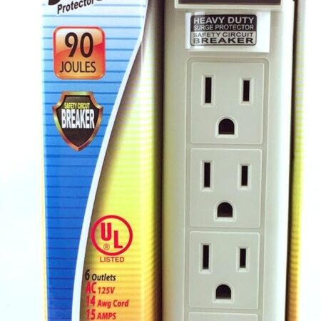 Powtech Electrical 6outlet strip each