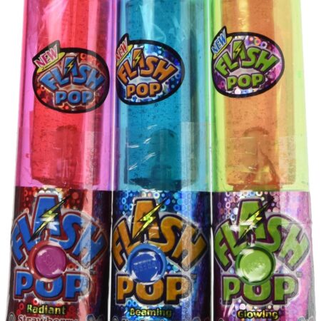 Flash pop flashtastic lollipop 12ct