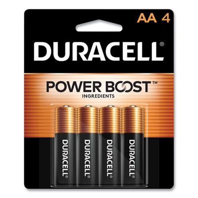 Duracell Coppertop alkaline battry AA-4 14ct