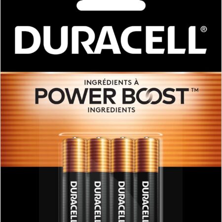 Duracell Coppertop alkaline battry AAA-4 18ct