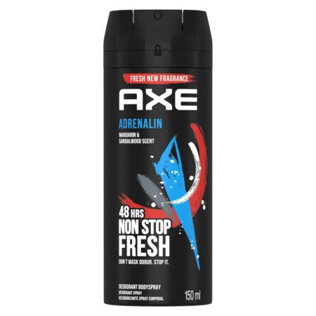 AXE ADRENALIN 150ml each