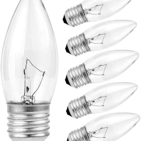 Crystal clear 2 bulb pk 60W