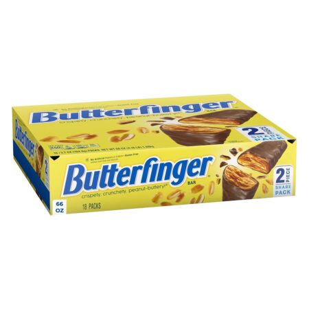 butter finger peanut butter bar share pack 18ct