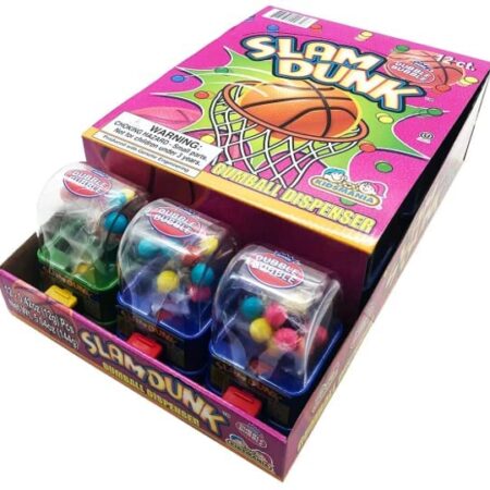 Slam dunk Gumball Dispenser 12ct