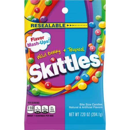 Skittles Wild berry & Tropical 7.02oz