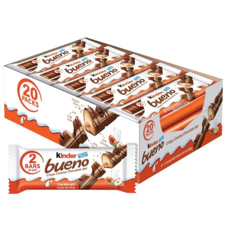 Kinder Bueno Crispy Creamy Chocolate Bars, 1.5 Oz each