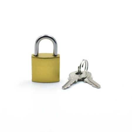 Brass pad lock 20-25-30mm 3ct