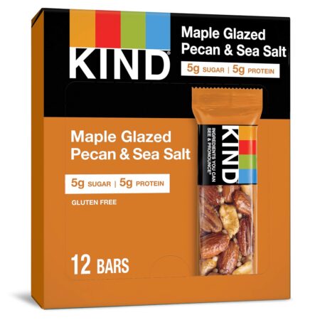 KIND maple glazed bar 12pk