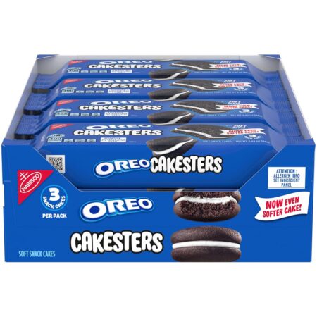 NABISCO Oreo Original Cakester Cookies 3.03oz 8ct 688g