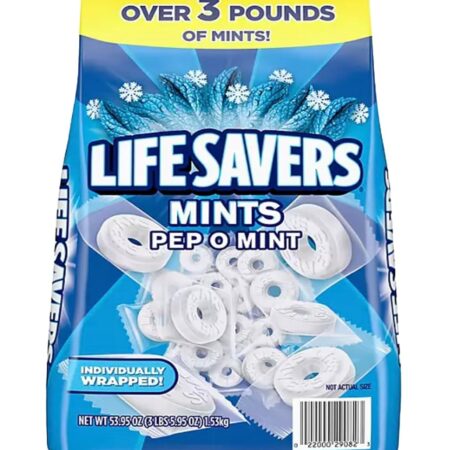 Lifesavers Mints PEP O MINT 53.95oz 3 lbs