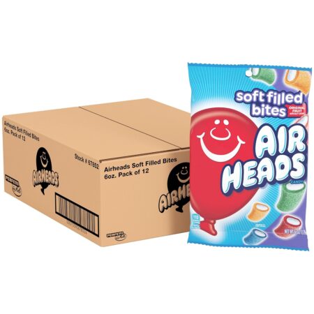 Airheads soft filled bites 6oz 12ct