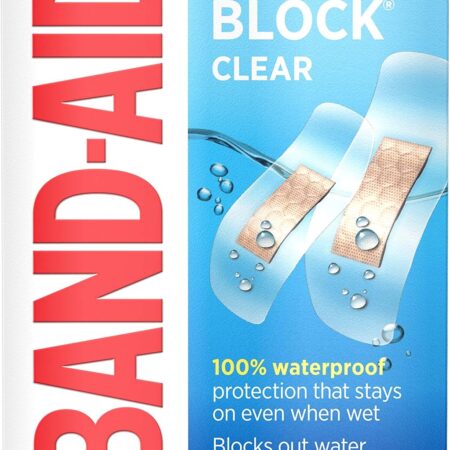 Band-aid water block clear 30ct/bx