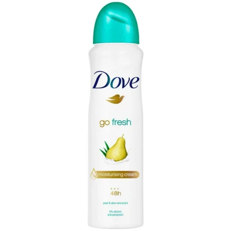 dove go fresh pear  &  aloe vera scent 250ml each