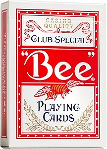 bee playing red cards each