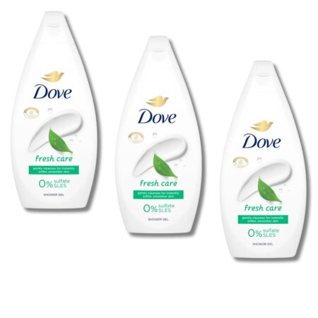 Dove fresh care body wash - 450ml each
