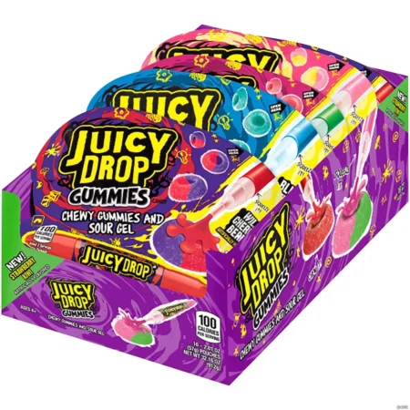 Juicy drop gummies chewy gummies and sour gel 16ct 912g