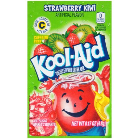 Kool Aid Strawberry Kiwi 4/48ct trays