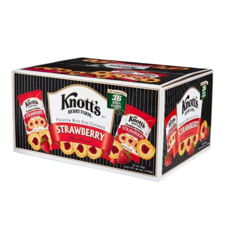 Knottis Berry farm strawberry shortbread 36pk