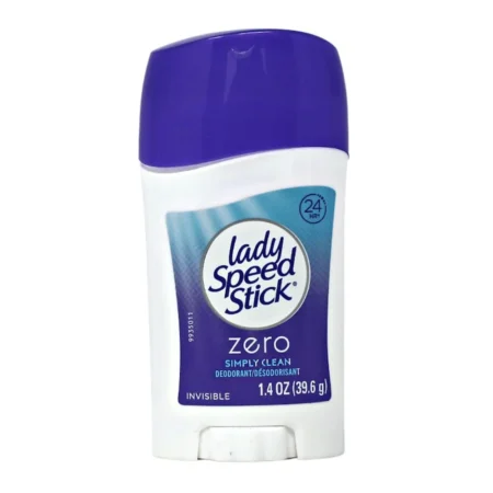 Lady speed stick zero simply clean 36.6g each