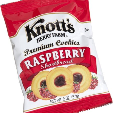 Knottis Berry farm raspberry shortbread 36pk