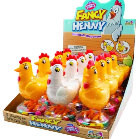 Fancy Henny gumball dispensar 12ct