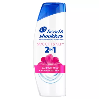 Head & Shoulders anti dandruff shampoo smooth sliky 330ml 6ct