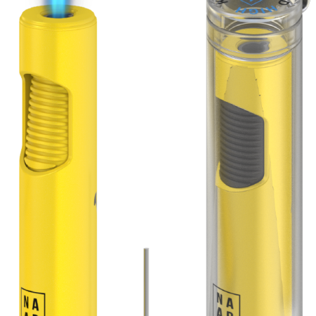Funky Torch Lighter – Windproof Butane Unisex Lighter – Refillable Lighter with Magic Stick for Candles & Camping – Premium Jet Torch Lighters for Mens and Women - Eyeconic (Without Gas)